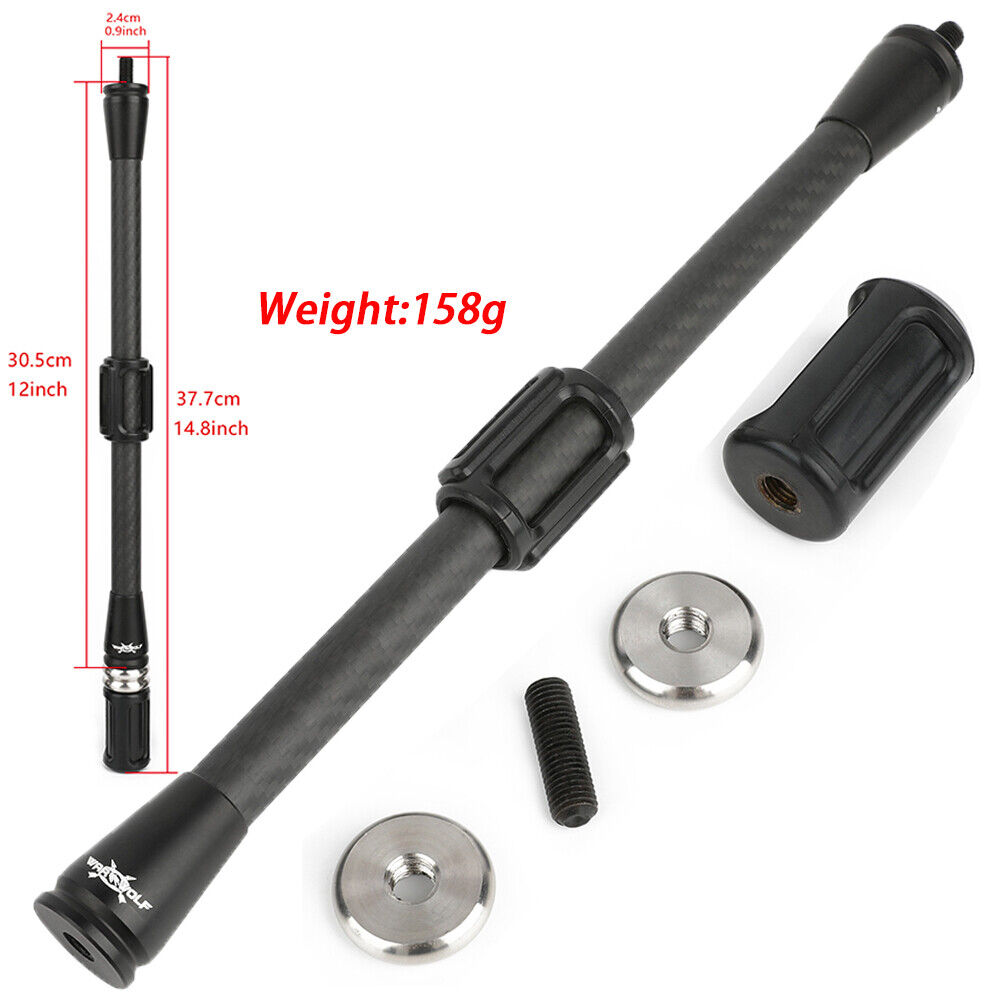 3K Carbon Balance Bar Rod 7" 9" 11" 12" 15" Stabilizer Archery Compound Bow